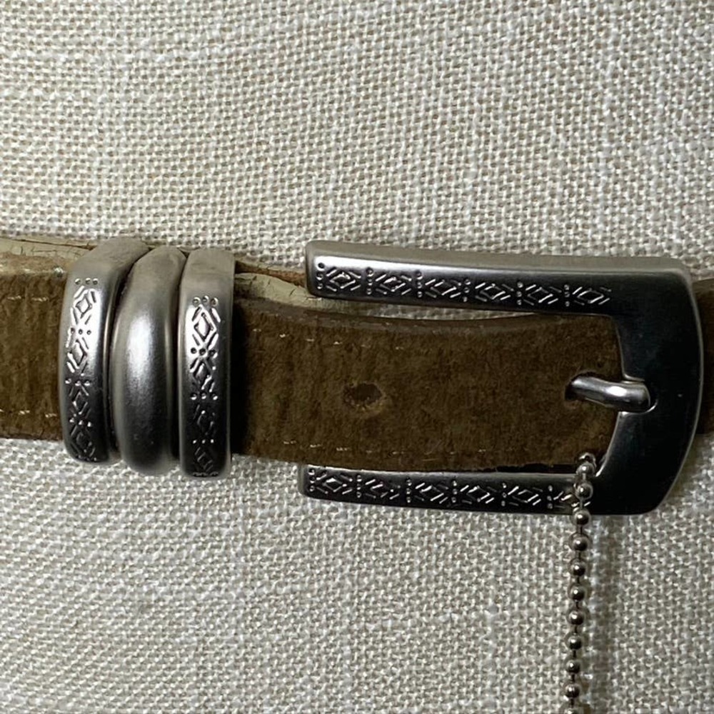 Streets Ahead suede and silver toned‎ belt - Picture 2 of 14